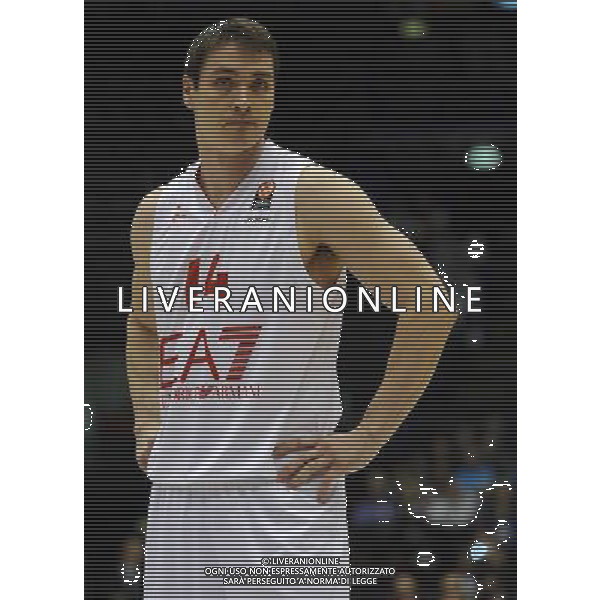 Turkish Airline Eurolega 2013/2014 Regular Season Gruppo B Milano - 21.03.2014 EA7 Emporio Armani Milano-Anadolu Efes Istanbul Nella Foto:Kangue Kristjan /Ph.Vitez-Ag. Aldo Liverani