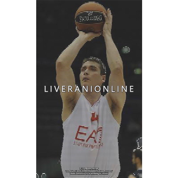 Turkish Airline Eurolega 2013/2014 Regular Season Gruppo B Milano - 21.03.2014 EA7 Emporio Armani Milano-Anadolu Efes Istanbul Nella Foto:Kangue Kristjan /Ph.Vitez-Ag. Aldo Liverani