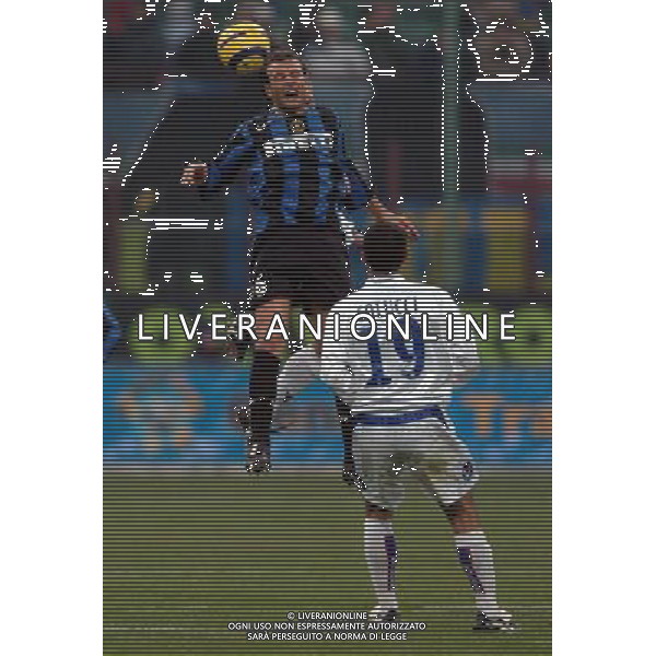 Inter - Bologna Coppa Italia Tim cup 21/11/2004 nella foto: cristiano zanetti foto marco luzzani/agenzia aldo liverani