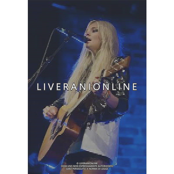 Nina Nesbitt performing at Manchester Ritz, England on 21st March 2014. AG ALDO LIVERANI SAS ONLY ITALY