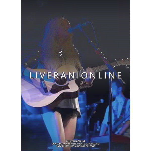 Nina Nesbitt performing at Manchester Ritz, England on 21st March 2014. AG ALDO LIVERANI SAS ONLY ITALY