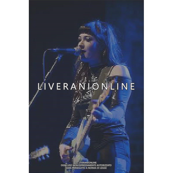 Olivia Sebastianelli performing at Manchester Ritz, England as support to Nina Nesbitt on 21st March 2014. AG ALDO LIVERANI SAS ONLY ITALY