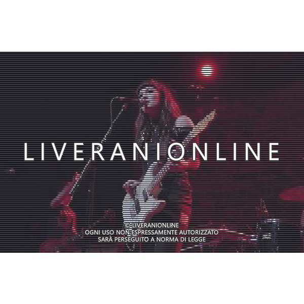 Olivia Sebastianelli performing at Manchester Ritz, England as support to Nina Nesbitt on 21st March 2014. AG ALDO LIVERANI SAS ONLY ITALY