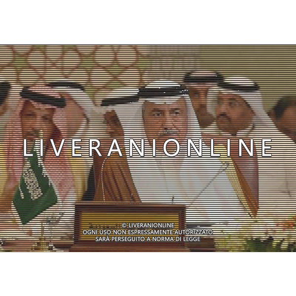 (140322) -- KUWAIT CITY, March 22, 2014 () -- Saudi Arabian Finance Minister Ibrahim bin Abdulaziz Al-Assaf attends a meeting of Arab finance ministers in Kuwait City, Kuwait, on March 22, 2014, ahead of the Arab league Summit, which is to be held on March 25-26. (/Noufal Ibrahim) (djj) AG ALDO LIVERANI SAS ONLY ITALY