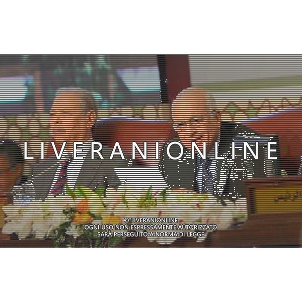 (140322) -- KUWAIT CITY, March 22, 2014 () -- Secretary-General of the League of Arab States (LAS) Nabil Elaraby attends a meeting of Arab finance ministers in Kuwait City, Kuwait, on March 22, 2014, ahead of the Arab league Summit, which is to be held on March 25-26. (/Noufal Ibrahim) (djj) AG ALDO LIVERANI SAS ONLY ITALY