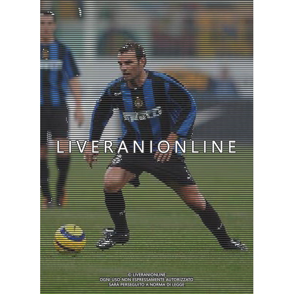 Milano 21/11/2004 Coppa italia 2004/05 inter-bologna 3:1 nella foto zanetti cristiano ph marco luzzani/ag aldo liverani s.a.s.