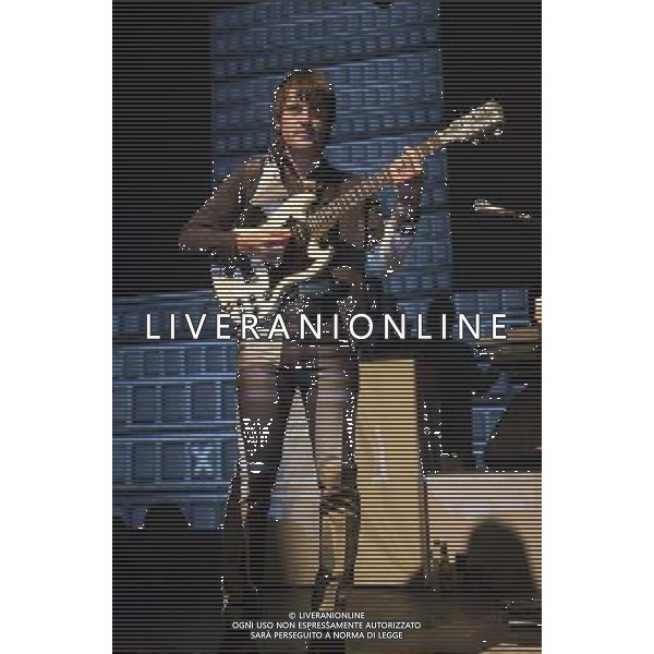 Nick McCarthy of Franz Ferdinand performs at Manchester Academy, Manchester, England, 22nd March 2014. AG ALDO LIVERANI SAS ONLY ITALY