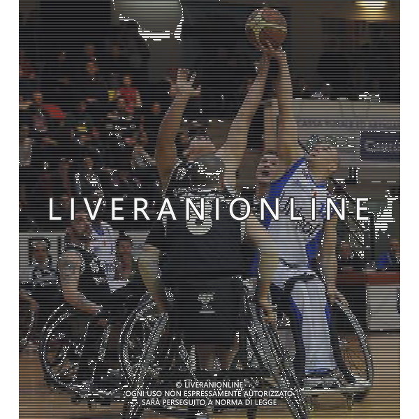 FIPIC Federazione Italiana Pallacanestro in Carrozzina Coppa Italia 2014 Seveso (MB) - 22.03.2014 Briantea84 Cantu\'-Santo Stefano Marche Nella Foto:Ian SAGAR /Ph.Vitez-Ag. Aldo Liverani