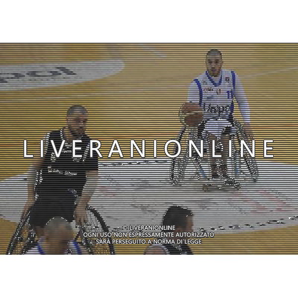 FIPIC Federazione Italiana Pallacanestro in Carrozzina Coppa Italia 2014 Seveso (MB) - 22.03.2014 Briantea84 Cantu\'-Santo Stefano Marche Nella Foto:Jordan Jordi RUIZ /Ph.Vitez-Ag. Aldo Liverani