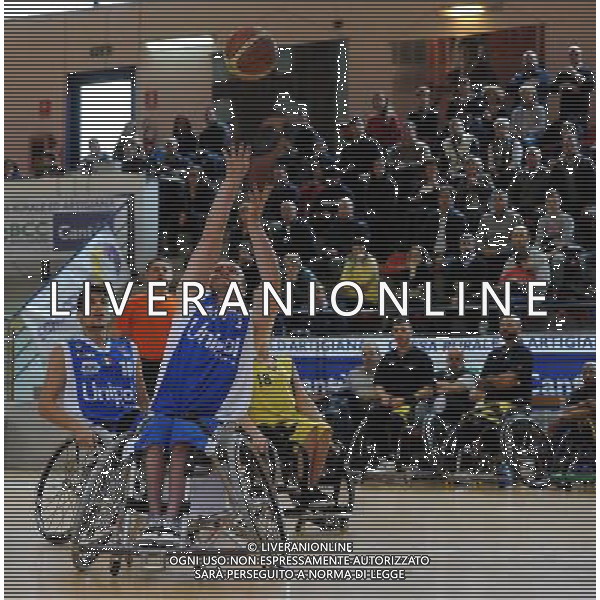 FIPIC Federazione Italiana Pallacanestro in Carrozzina Coppa Italia 2014 Briantea84 Seveso (MB) - 23.03.2014 Santa Lucia Roma-Briantea84 Cantu\' Nella Foto:Andre BIENEK /Ph.Vitez-Ag. Aldo Liverani