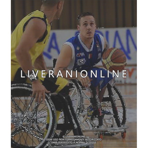 FIPIC Federazione Italiana Pallacanestro in Carrozzina Coppa Italia 2014 Briantea84 Seveso (MB) - 23.03.2014 Santa Lucia Roma-Briantea84 Cantu\' Nella Foto:Joakim LINDBLOM /Ph.Vitez-Ag. Aldo Liverani