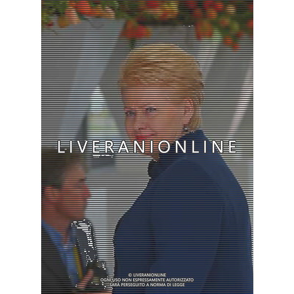 (140324) -- THE HAGUE, March 24, 2014 () -- Lithuania\'s President Dalia Grybauskaite arrives for the third Nuclear Security Summit (NSS) in The Hague, the Netherlands, on March 24, 2014. The third Nuclear Security Summit (NSS) kicked off here on Monday, aimed at preventing nuclear terrorism around the globe. (/Gong Bing) AG ALDO LIVERANI SAS ONLY ITALY