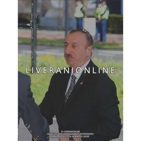 (140324) -- THE HAGUE, March 24, 2014 () -- Azerbaijani President Ilham Aliyev arrives for the third Nuclear Security Summit (NSS) in The Hague, the Netherlands, on March 24, 2014. The third Nuclear Security Summit (NSS) kicked off here on Monday, aimed at preventing nuclear terrorism around the globe. (/Gong Bing) AG ALDO LIVERANI SAS ONLY ITALY