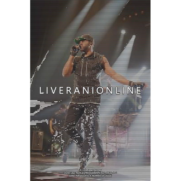 Jason Derulo performing live at Manchester O2 Apollo on 20th March 2014 AG ALDO LIVERANI SAS ONLY ITALY