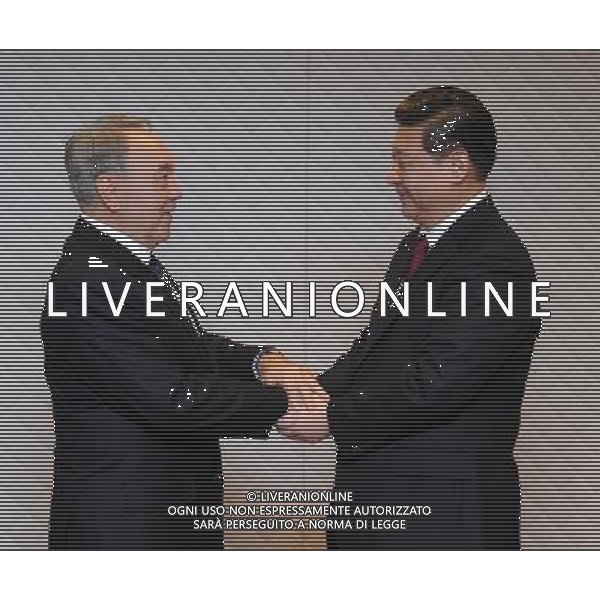 (140323) -- NOORDWIJK, March 23, 2014 () -- Chinese President Xi Jinping (R) meets with his Kazakh counterpart Nursultan Nazarbayev in Noordwijk, the Netherlands, March 23, 2014. (/Zhang Duo) (cjq) AG ALDO LIVERANI SAS ONLY ITALY