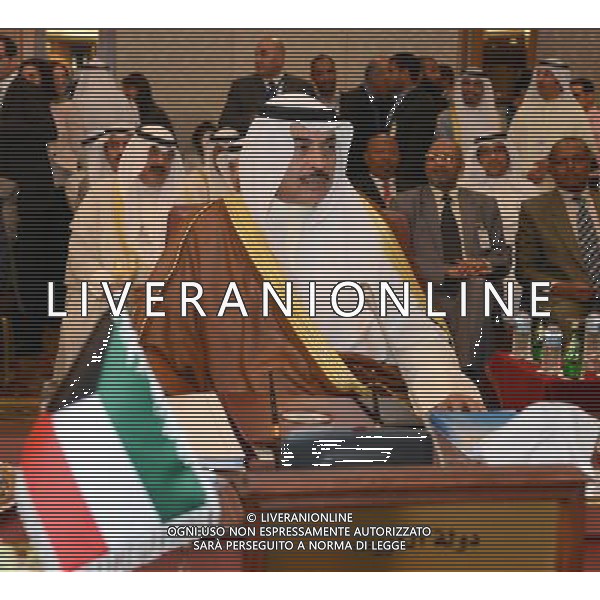 (140323) -- KUWAIT CITY, March 23, 2014 () -- Kuwaiti Foreign Minister Sheikh Sabah Khalid Al-Hamad Al-Sabah attends a meeting of Arab foreign ministers in Kuwait City, Kuwait, on March 23, 2014, ahead of the Arab league Summit, which is to be held on March 25 to March 26. (/Noufal Ibrahim) ©photohsot/AGENZIA ALDO LIVERANI SAS - ITALY ONLY - EDITORIAL USE ONLY