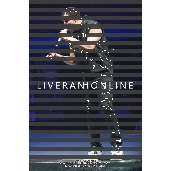 Canadian rapper, songwriter Drake (aka Aubrey Drake Graham) performs his first London show at the O2 Arena, London, England, UK on Friday 24th March 2014. AG ALDO LIVERANI SAS ONLY ITALY