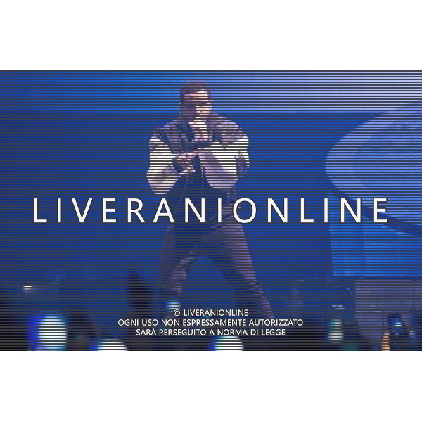 Canadian rapper, songwriter Drake (aka Aubrey Drake Graham) performs his first London show at the O2 Arena, London, England, UK on Friday 24th March 2014. AG ALDO LIVERANI SAS ONLY ITALY
