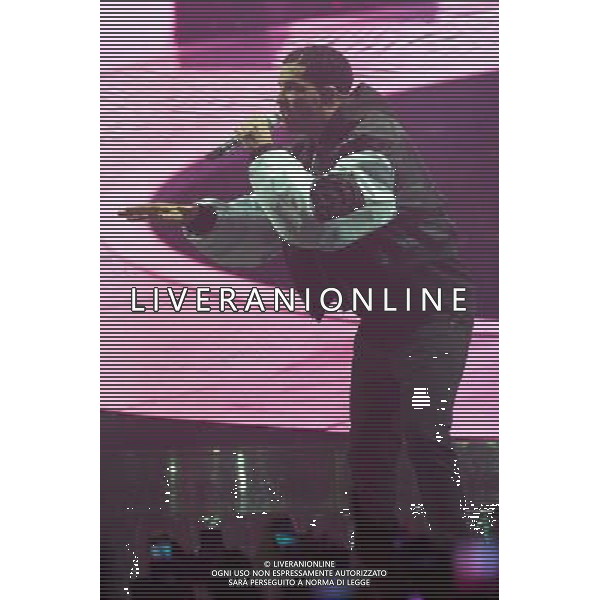 Canadian rapper, songwriter Drake (aka Aubrey Drake Graham) performs his first London show at the O2 Arena, London, England, UK on Friday 24th March 2014. AG ALDO LIVERANI SAS ONLY ITALY