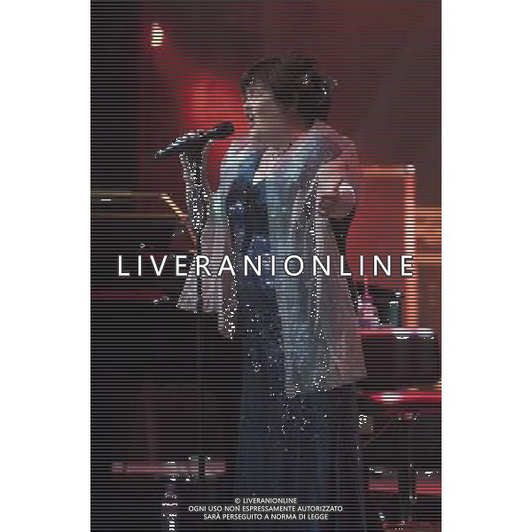 Susan Boyle performing Manchester Bridgewatrer Hall, England on 25th March 2014. AG ALDO LIVERANI SAS ONLY ITALY