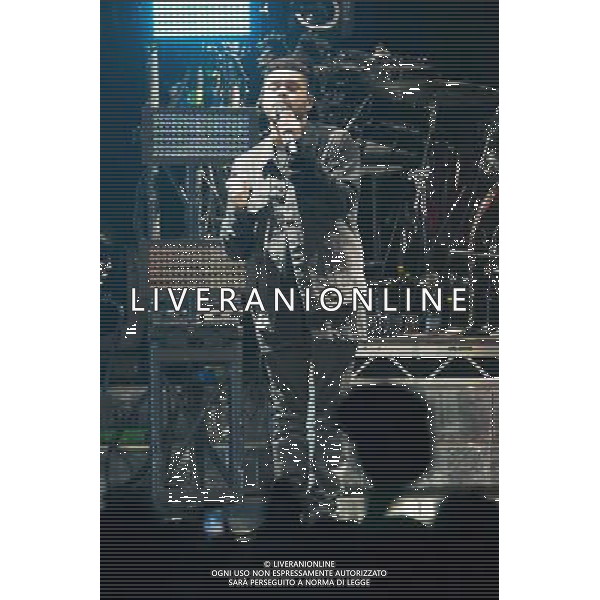 Canadian singer The Weeknd (born Abel Tesfaye) opens for Drake at his first London show at the O2 Arena, London, England, UK on Monday 24th March 2014. AG ALDO LIVERANI SAS ONLY ITALY
