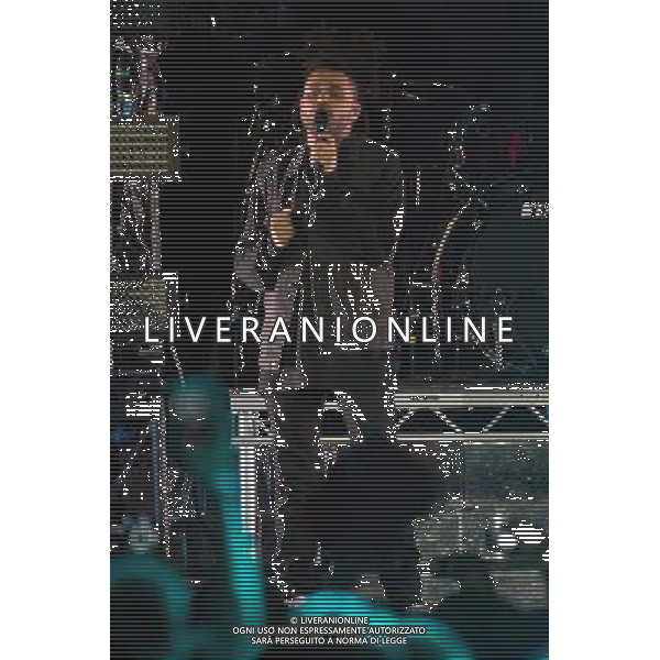 Canadian singer The Weeknd (born Abel Tesfaye) opens for Drake at his first London show at the O2 Arena, London, England, UK on Monday 24th March 2014. AG ALDO LIVERANI SAS ONLY ITALY
