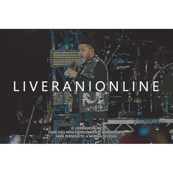 Canadian singer The Weeknd (born Abel Tesfaye) opens for Drake at his first London show at the O2 Arena, London, England, UK on Monday 24th March 2014. AG ALDO LIVERANI SAS ONLY ITALY