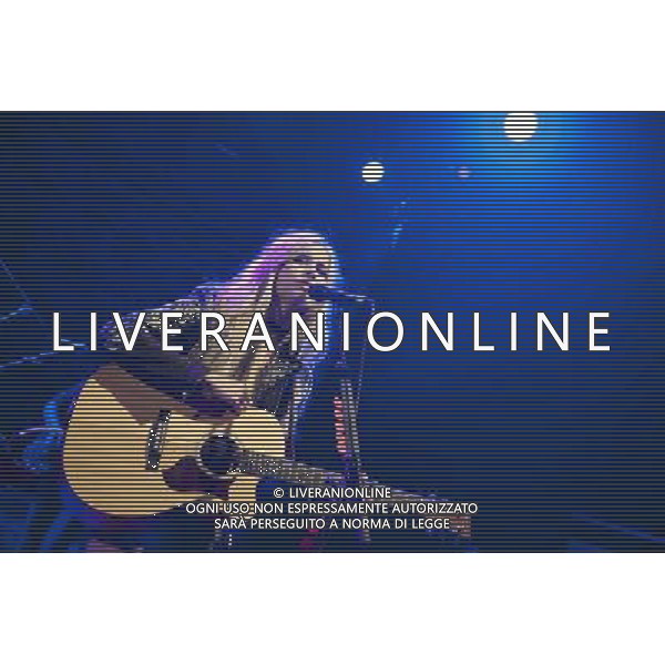 Nina Nesbitt at Shepherd\'s Bush Empire in London on 26 March 2014 AG ALDO LIVERANI SAS ONLY ITALY