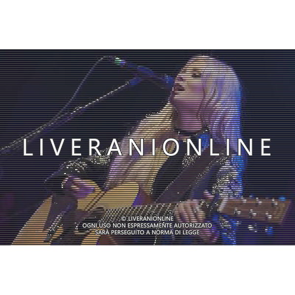 Nina Nesbitt at Shepherd\'s Bush Empire in London on 26 March 2014 AG ALDO LIVERANI SAS ONLY ITALY