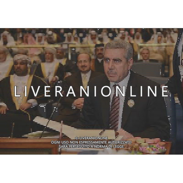 (140325) -- KUWAIT CITY, March 25, 2014 () -- Iraqi Vice President Khudhair al-Khuzaie attends the Arab League Summit in Kuwait City, Kuwait, March 25, 2014. The 25th Arab League Summit kicked off here on Tuesday.(/Noufal Ibrahim)(whw) ag aldo liverani sas only italy