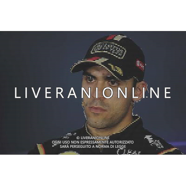 Pastor Maldonado (VEN) Lotus F1 Team in the FIA Press Conference. 27.03.2014. Formula 1 World Championship, Rd 2, Malaysian Grand Prix, Sepang, Malaysia, Thursday. - www.xpbimages.com, EMail: requests@xpbimages.com - copy of publication required for printed pictures. Every used picture is fee-liable. © Copyright: Price / XPB Images AG ALDO LIVERANI SAS ONLY ITALY
