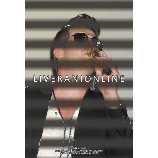 Singer Robin Thicke performs during the grand opening of EXPRESS Times Square on March 25, 2014 in New York City. ©photohsot/AGENZIA ALDO LIVERANI SAS - ITALY ONLY - EDITORIAL USE ONLY