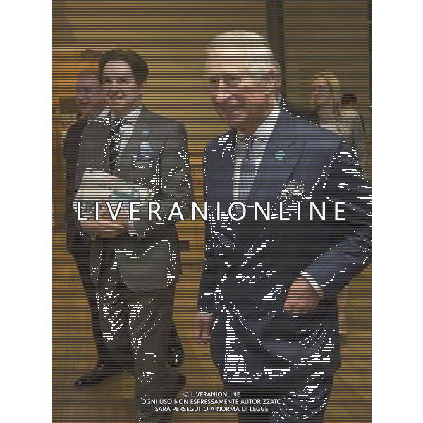  Date: 26/03/14 Pictured: The Prince of Wales (right) and Dominic Richards Caption: The Prince of Wales, President of the Prince\'s Foundation for Building Community, attended the Housing London Symposium which took place at the Prince\'s Foundation for Building Community in East London today. ©PHOTOSHOT/AGENZIA ALDO LIVERANI SAS - ITALY ONLY - REALI INGLESI: IL PRINCIPE CARLO D\'INGHILTERRA PARTECIPA AL SIMPOSIO HOUSING LONDRA