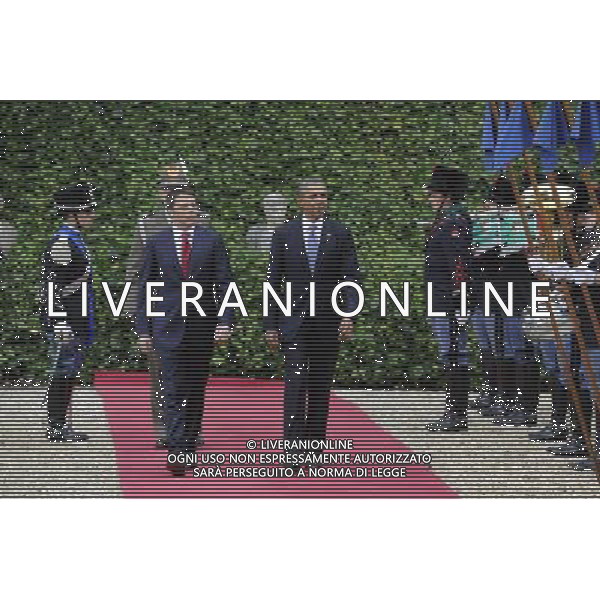 Il premier Italiano Matteo Renzi incontra il Presidente degli Stati Uniti Barack Obama a Villa Madama a Roma 27 marzo 2014 ©Corradetti/AGENZIA ALDO LIVERANI SAS 