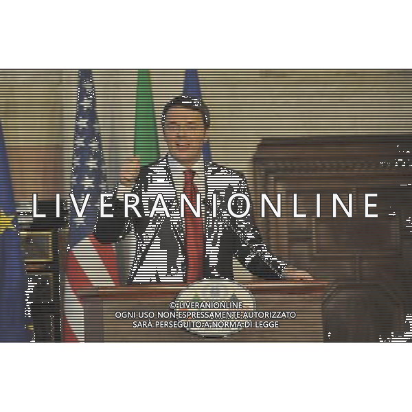 Il premier Italiano Matteo Renzi incontra il Presidente degli Stati Uniti Barack Obama a Villa Madama a Roma 27 marzo 2014 ©Corradetti/AGENZIA ALDO LIVERANI SAS 