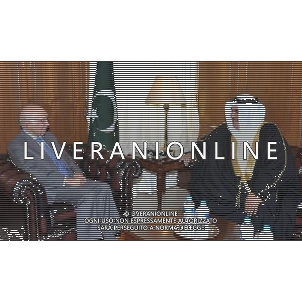 (140319) -- ISLAMABAD, March 19, 2014 () -- Photo released by Press Information Department (PID) on March 19, 2014, shows Pakistani Adviser to the Prime Minister on National Security and Foreign Affairs Sartaj Aziz (L) meeting with Foreign Minister of Bahrain Shaikh Khalid Bin Ahmed Al Khalifa, in Islamabad, capital of Pakistan. Pakistan and Bahrain on Tuesday signed six agreements to boost cooperation in various fields during the visit of the King of Bahrain, Shaikh Hamad bin Isa Al Khalifa, officials said. (/PID) ©photoshot/AGENZIA ALDO LIVERANI SAS - ITALY ONLY - EDITORIAL USE ONLY