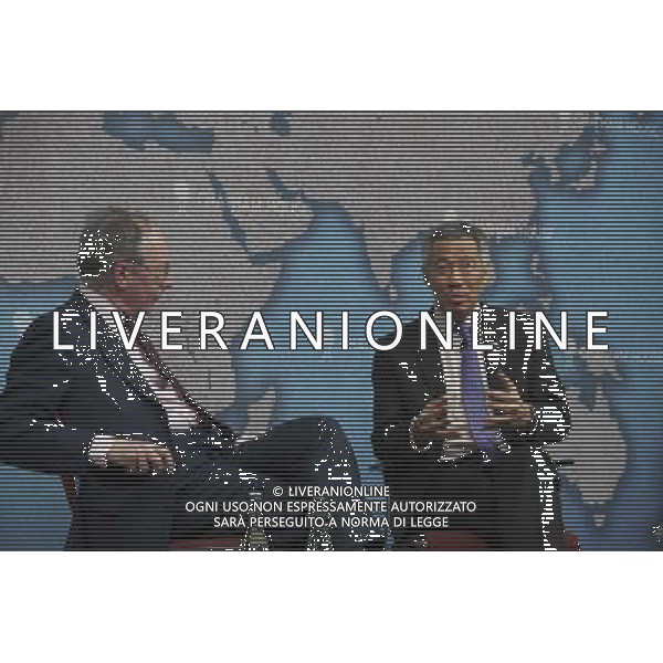 Lee Hsien Loong PM of Singapore speaks on Singapore\'s Perspectives on Asia and Europe alongside Rt Hon Sir Malcolm Rifkind MP, Chairman, Intelligence and Security Committe; UK Foreign Secretary (1995-97). Chatham House, London. AG ALDO LIVERANI SAS ONLY ITALY