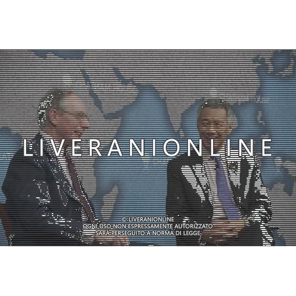 Lee Hsien Loong PM of Singapore speaks on Singapore\'s Perspectives on Asia and Europe alongside Rt Hon Sir Malcolm Rifkind MP, Chairman, Intelligence and Security Committe; UK Foreign Secretary (1995-97). Chatham House, London. AG ALDO LIVERANI SAS ONLY ITALY