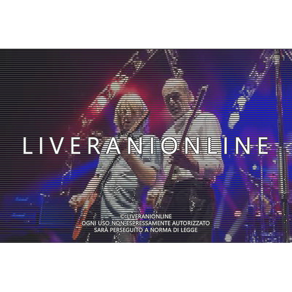 Status Quo playing live at Hammersmith Apollo, London UK. 28-03-2014. AG ALDO LIVERANI SAS ONLY ITALY