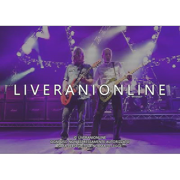 Status Quo playing live at Hammersmith Apollo, London UK. 28-03-2014. AG ALDO LIVERANI SAS ONLY ITALY