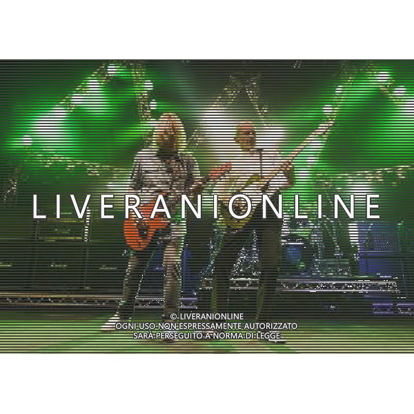 Status Quo playing live at Hammersmith Apollo, London UK. 28-03-2014. AG ALDO LIVERANI SAS ONLY ITALY