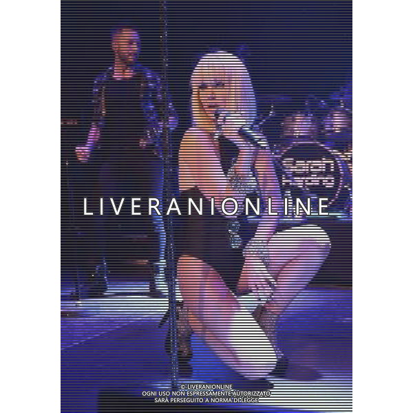  Sarah Harding performing live at the O2 Academy Islington, London, on Wednesday March 26, 2014. AG ALDO LIVERANI SAS ONLY ITALY
