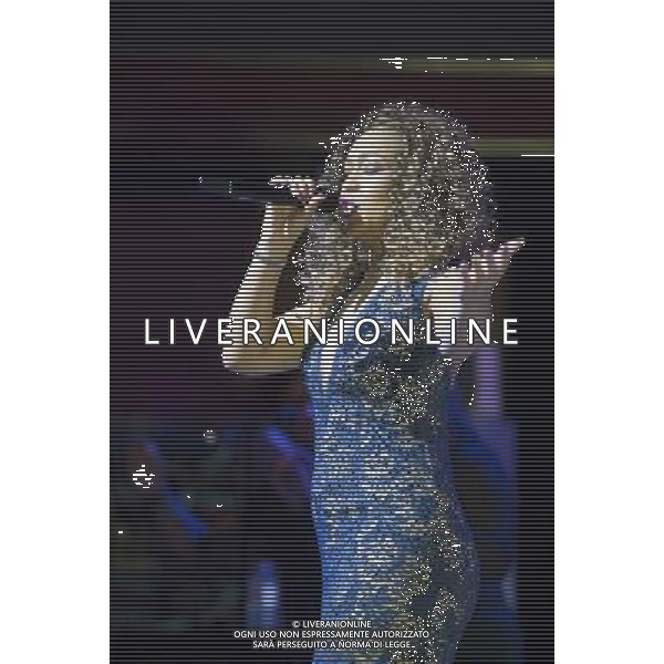 Rebecca Ferguson performing at Birmingham Symphony Hall, England on 27 March 2014. AG ALDO LIVERANI SAS ONLY ITALY