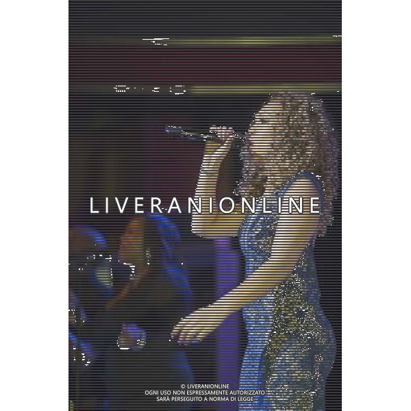 Rebecca Ferguson performing at Birmingham Symphony Hall, England on 27 March 2014. AG ALDO LIVERANI SAS ONLY ITALY