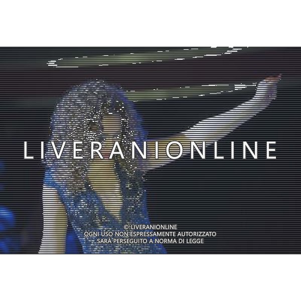 Rebecca Ferguson performing at Birmingham Symphony Hall, England on 27 March 2014. AG ALDO LIVERANI SAS ONLY ITALY