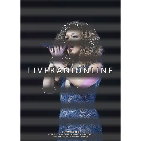 Rebecca Ferguson performing at Birmingham Symphony Hall, England on 27 March 2014. AG ALDO LIVERANI SAS ONLY ITALY