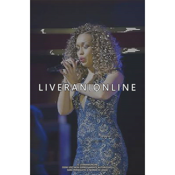 Rebecca Ferguson performing at Birmingham Symphony Hall, England on 27 March 2014. AG ALDO LIVERANI SAS ONLY ITALY