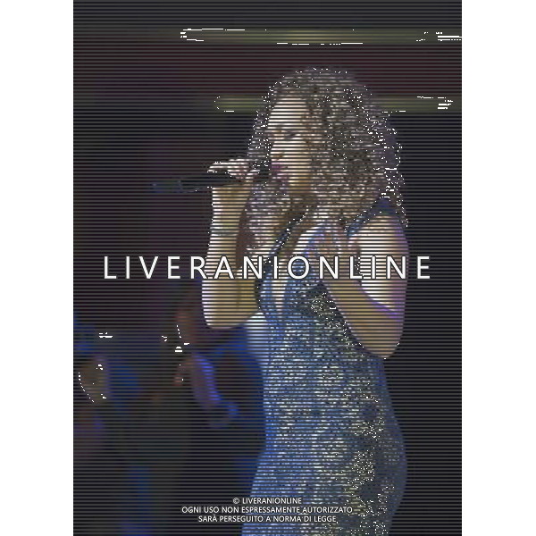 Rebecca Ferguson performing at Birmingham Symphony Hall, England on 27 March 2014. AG ALDO LIVERANI SAS ONLY ITALY