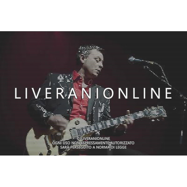Manic Street Preachers perform live at Leeds Arena, United Kingdom on March 28, 2014. AG ALDO LIVERANI SAS ONLY ITALY