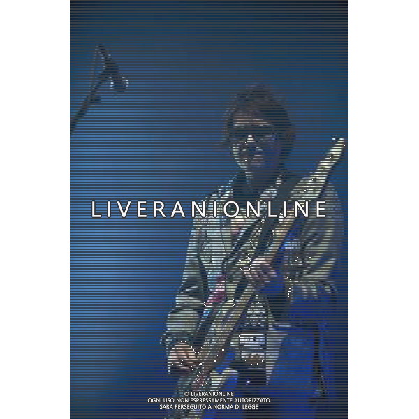 Manic Street Preachers perform live at Leeds Arena, United Kingdom on March 28, 2014. AG ALDO LIVERANI SAS ONLY ITALY